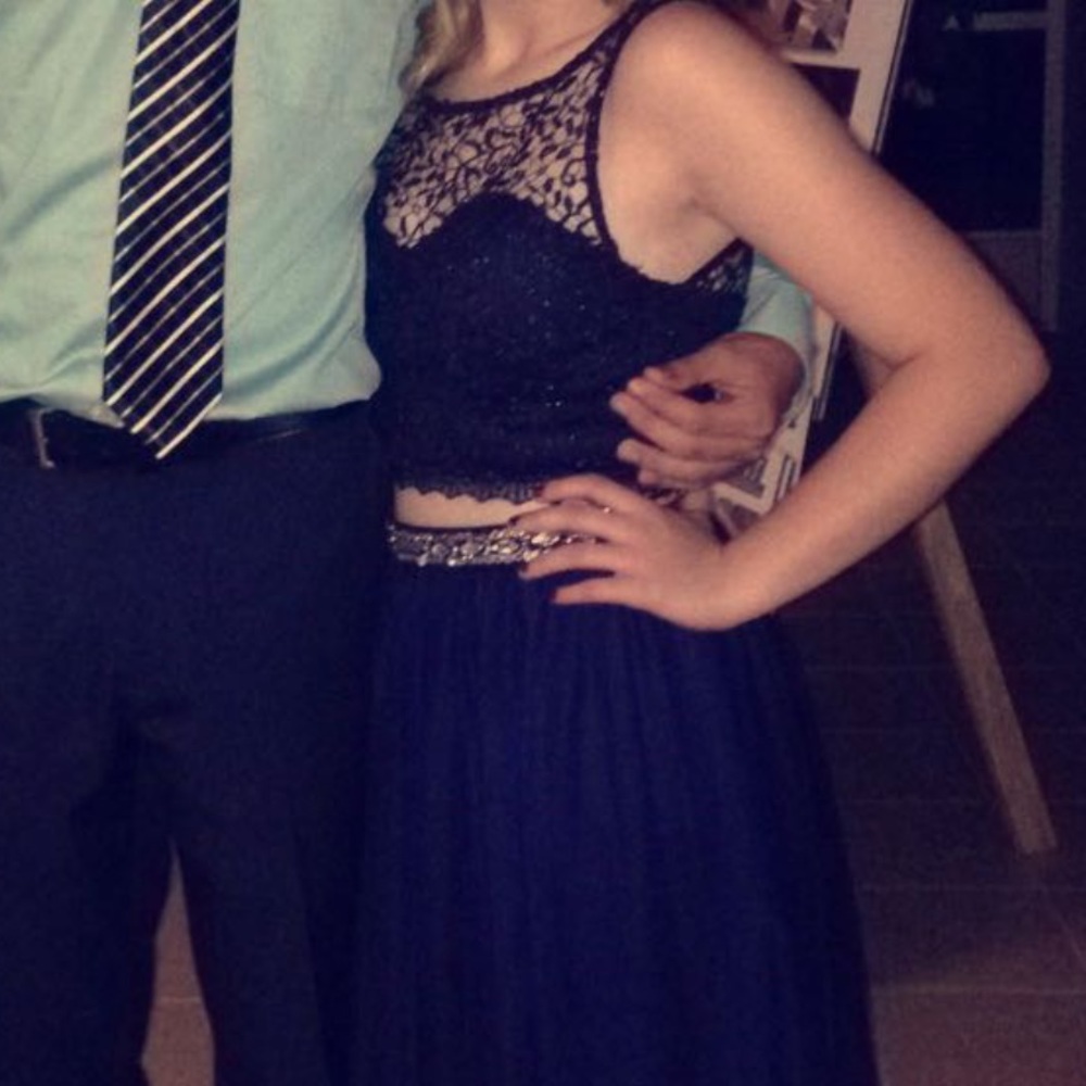 2 piece Homecoming/prom dress